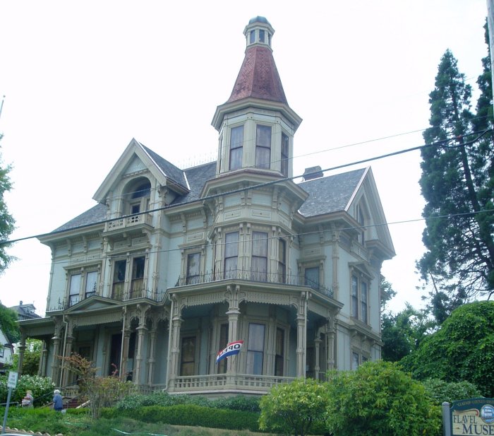 The Flavel House Museum, in Astoria