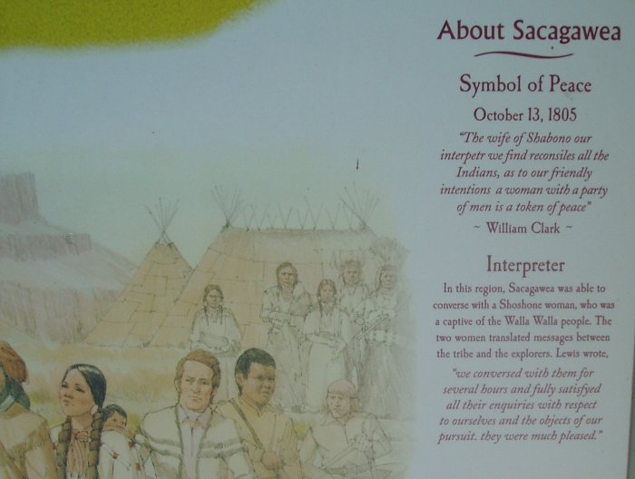 Sacagawea was the only member of the expedition who could interpret Shoshone, her first language