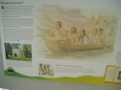 An exhibit on Sacagawea's contributions to the Lewis and Clark Expedition