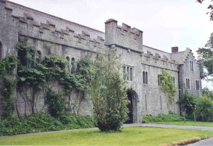 Birr Castle, home of the Earls of Rosse.  This was the coach house, now a science museum.