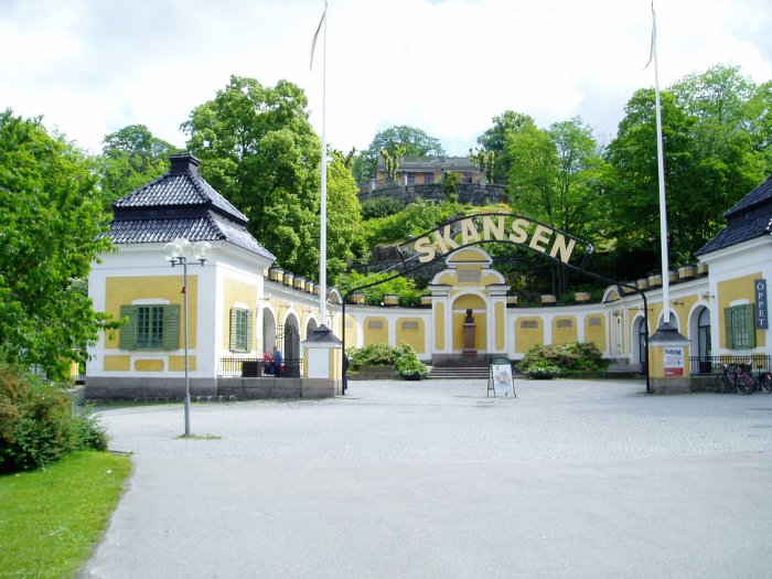 Skansen, an open air folk museum and zoo in Stockholm, Sweden.  This is a very pleasant place to spend a day!