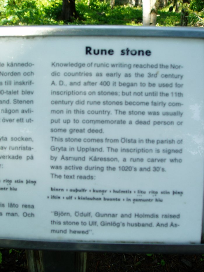 The runestone explained!