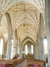 Inside Vadstena Church
