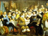 'Banquet in celebration of the Treaty of Munster' by Bartholomeus van der Helst, Rijksmuseum, Amsterdam